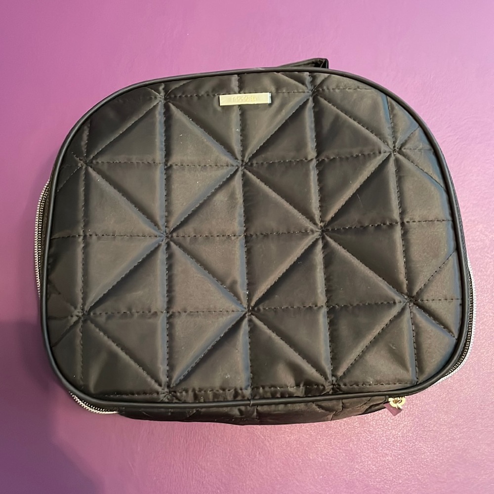 Black makeup bag